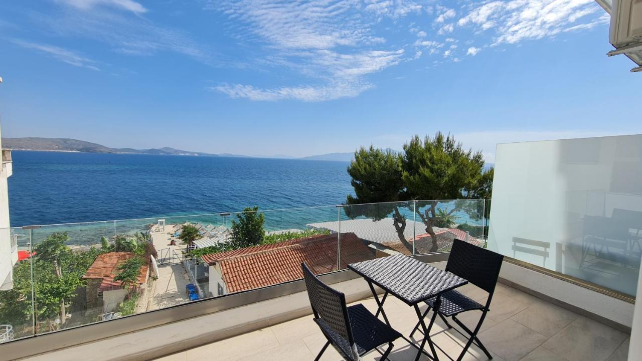 The Hill Sea View Apartment Sarande Exterior photo